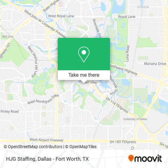 Mapa de HJG Staffing