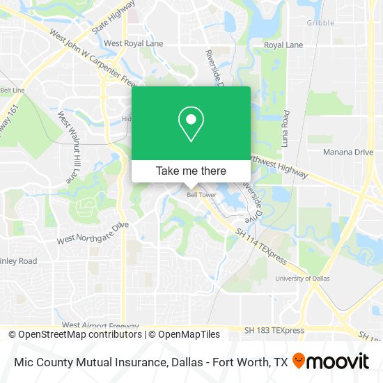 Mapa de Mic County Mutual Insurance