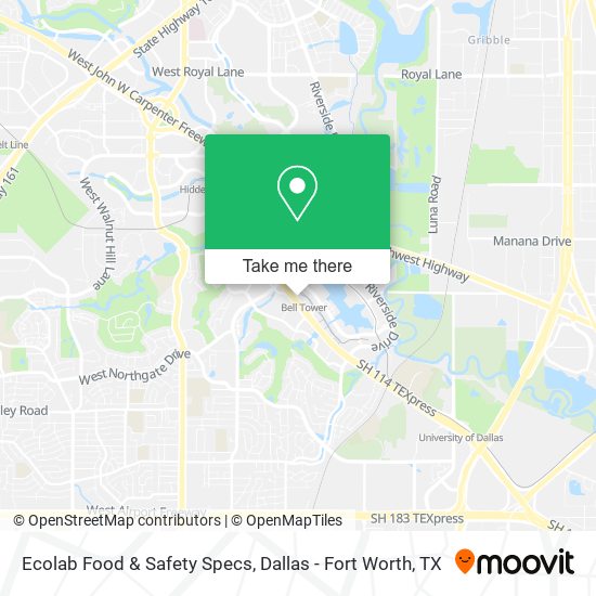 Mapa de Ecolab Food & Safety Specs