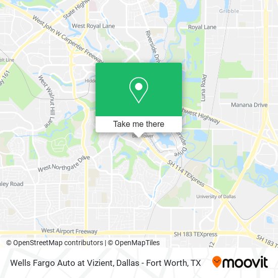 Mapa de Wells Fargo Auto at Vizient