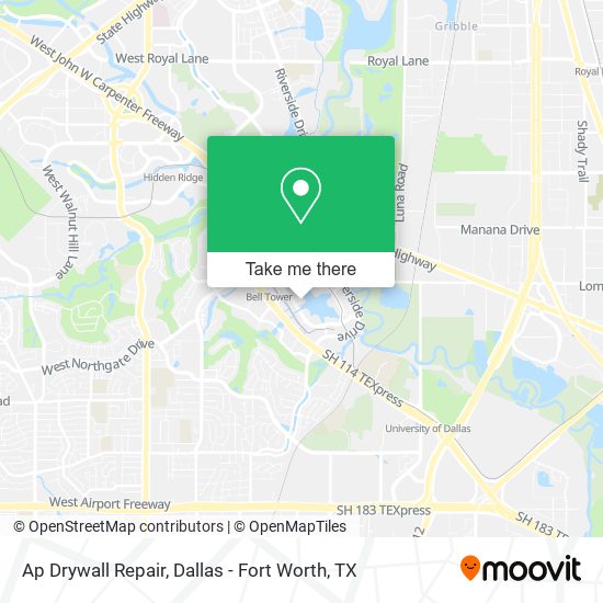 Ap Drywall Repair map