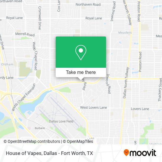 House of Vapes map