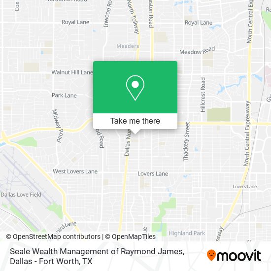 Seale Wealth Management of Raymond James map