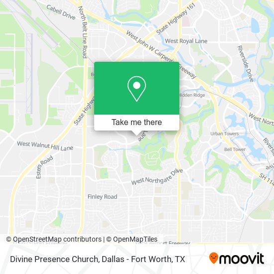 Divine Presence Church map