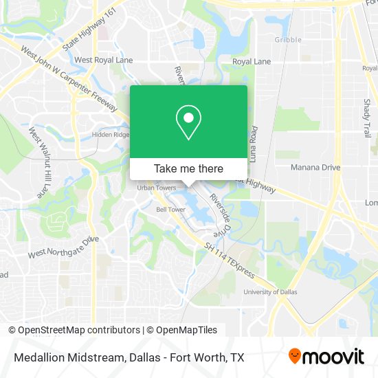 Medallion Midstream map