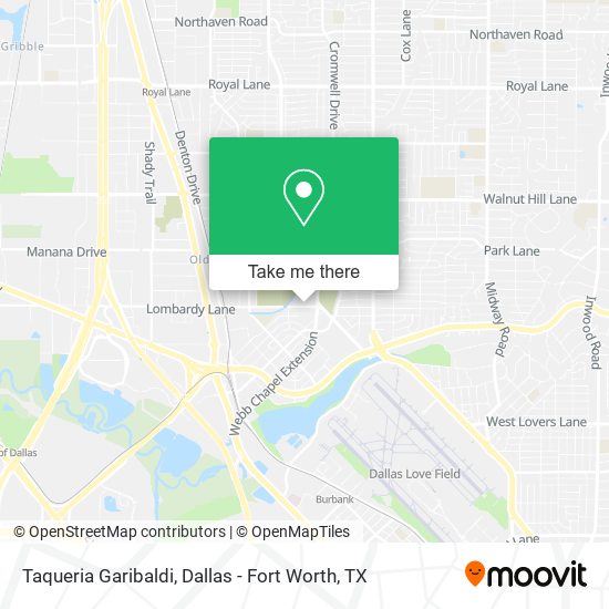 Taqueria Garibaldi map