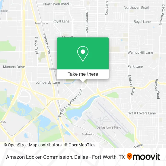 Amazon Locker-Commission map