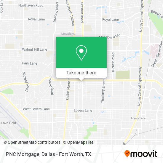 PNC Mortgage map