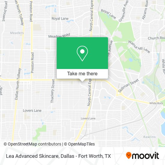 Lea Advanced Skincare map