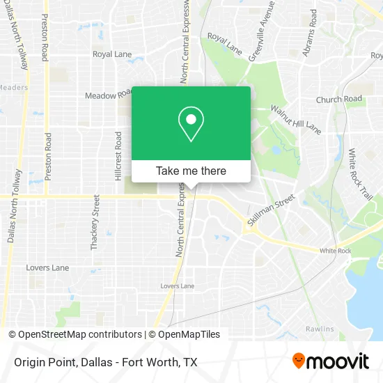 Origin Point map