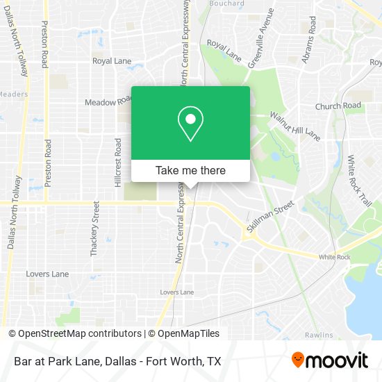 Mapa de Bar at Park Lane