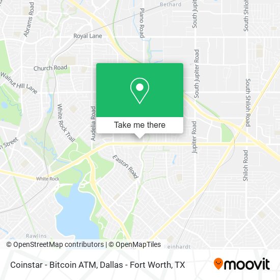 Coinstar - Bitcoin ATM map