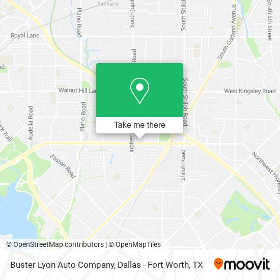 Mapa de Buster Lyon Auto Company