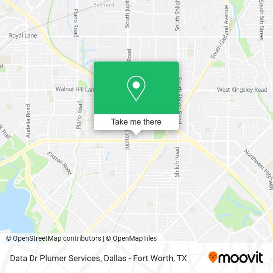 Mapa de Data Dr Plumer Services