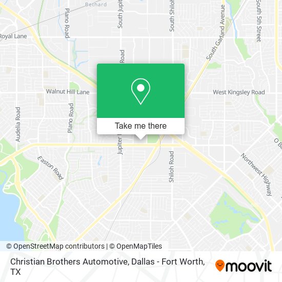 Mapa de Christian Brothers Automotive