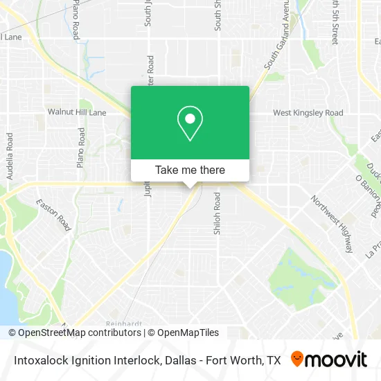 Intoxalock Ignition Interlock map