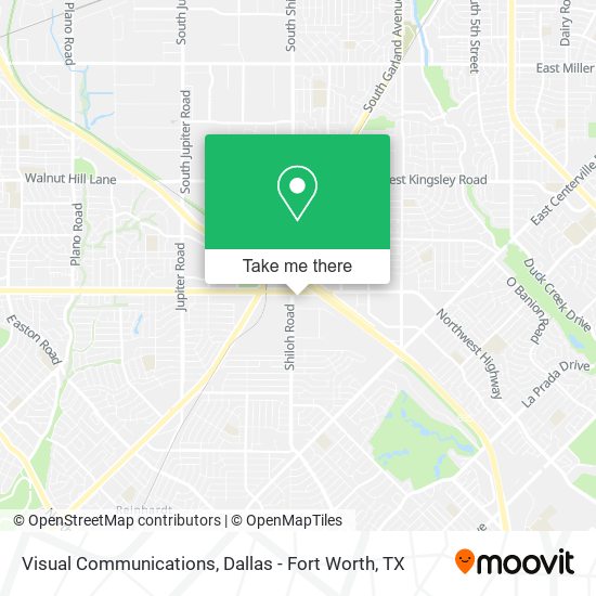 Visual Communications map