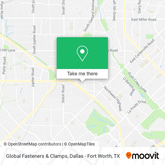 Global Fasteners & Clamps map