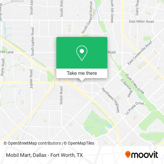 Mapa de Mobil Mart