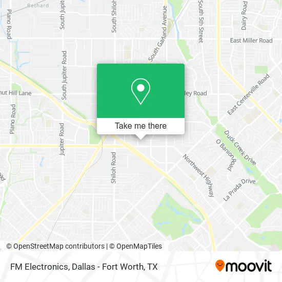 Mapa de FM Electronics