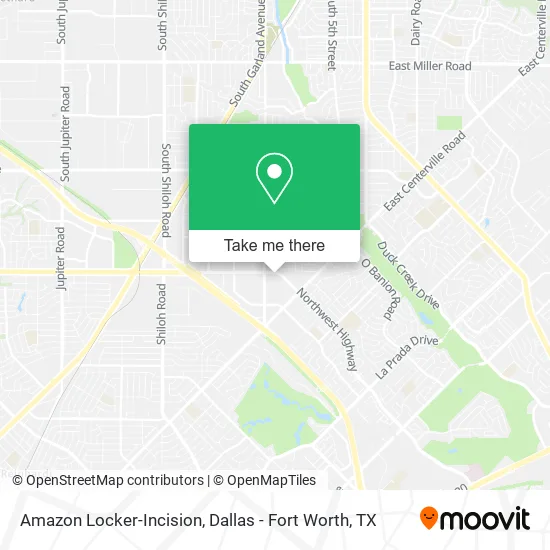 Amazon Locker-Incision map