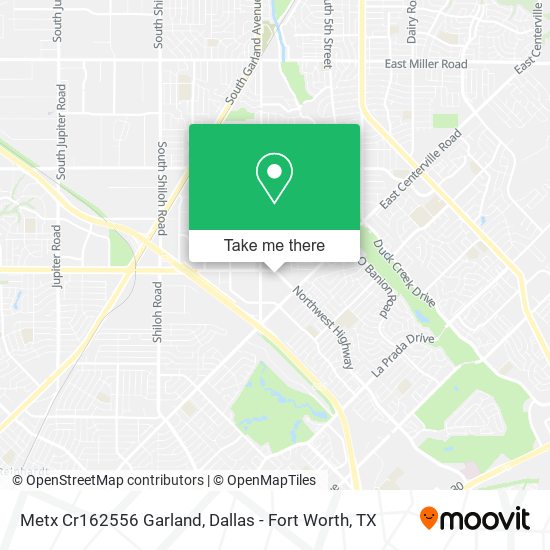 Metx Cr162556 Garland map