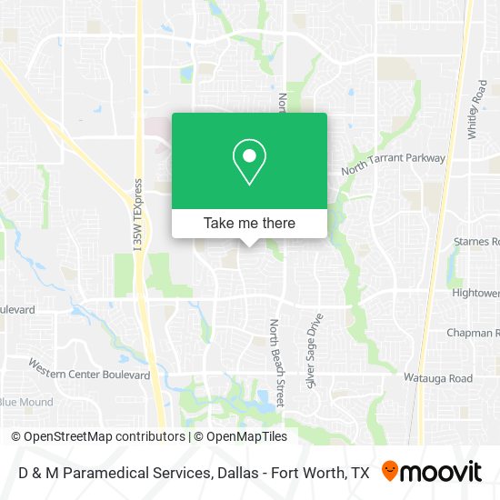 D & M Paramedical Services map