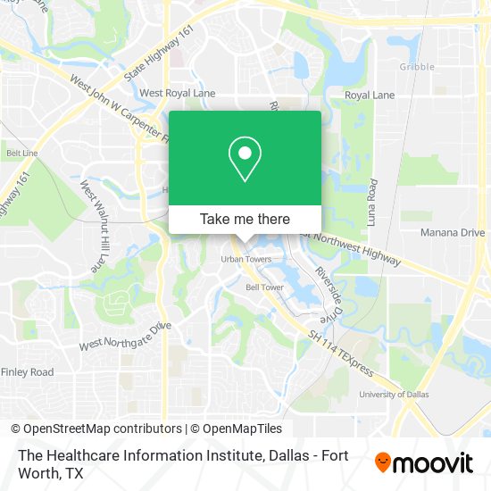 The Healthcare Information Institute map