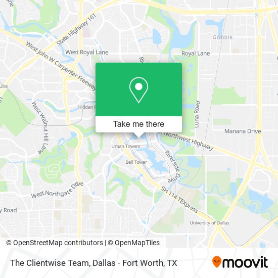 The Clientwise Team map