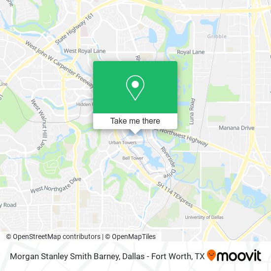 Morgan Stanley Smith Barney map