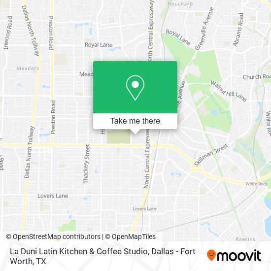 La Duni Latin Kitchen & Coffee Studio map