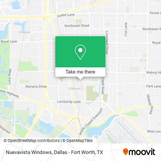 Nuevavista Windows map