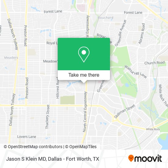 Mapa de Jason S Klein MD