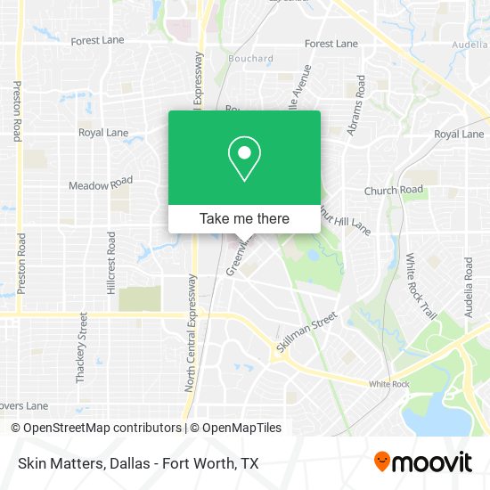 Skin Matters map
