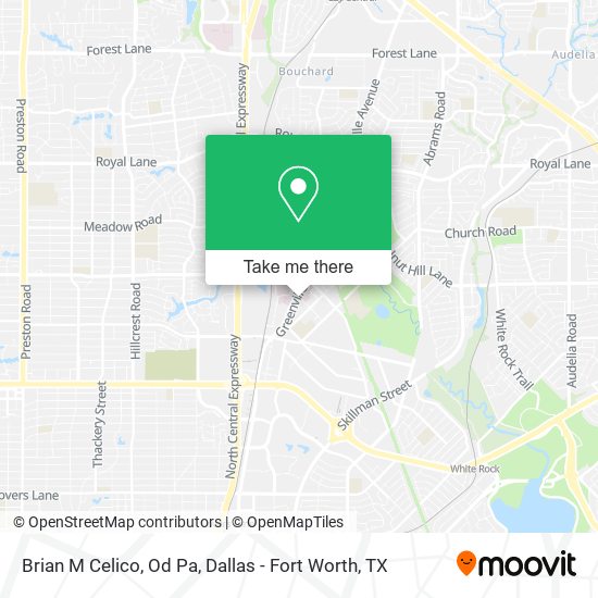 Brian M Celico, Od Pa map