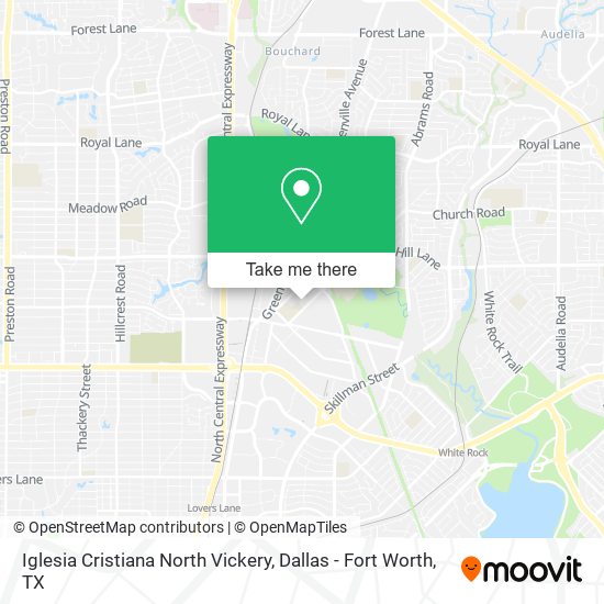 Iglesia Cristiana North Vickery map