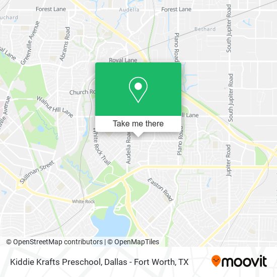 Mapa de Kiddie Krafts Preschool