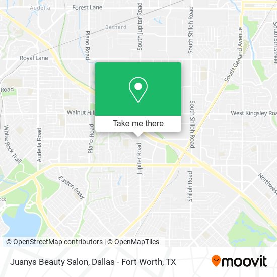 Juanys Beauty Salon map