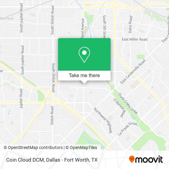 Coin Cloud DCM map