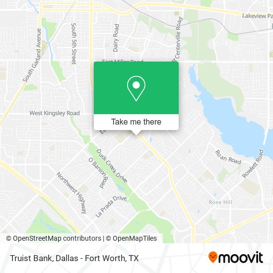 Truist Bank map