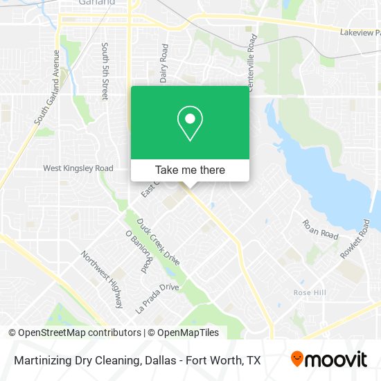 Mapa de Martinizing Dry Cleaning