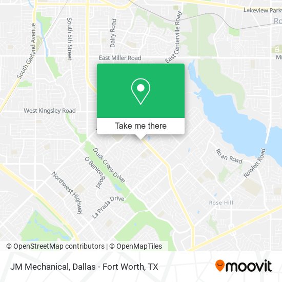 Mapa de JM Mechanical
