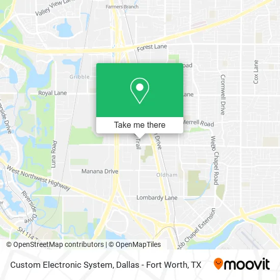 Custom Electronic System map