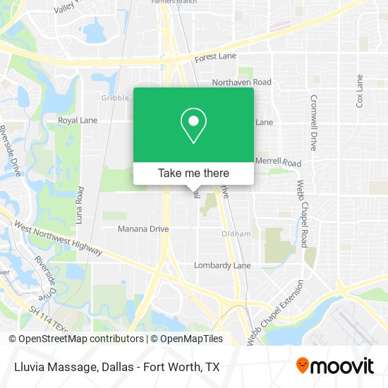 Lluvia Massage map
