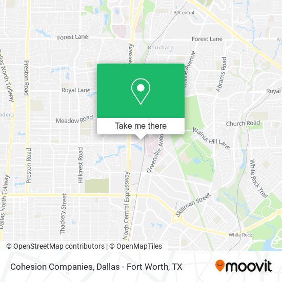Cohesion Companies map