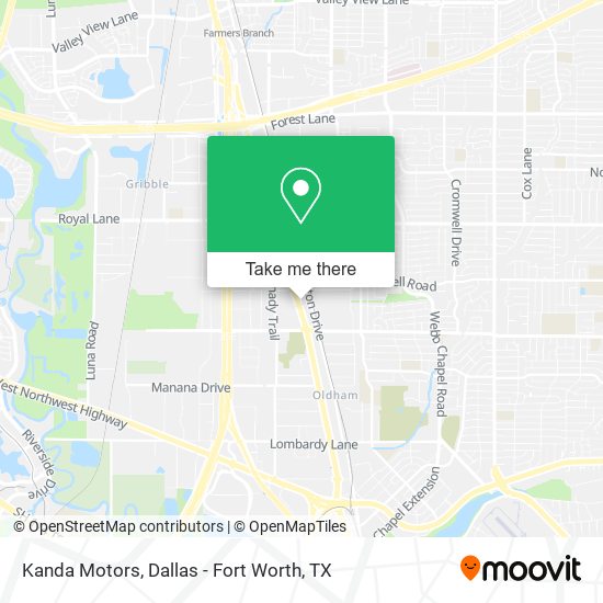 Mapa de Kanda Motors