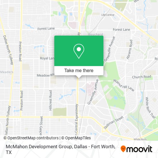 McMahon Development Group map