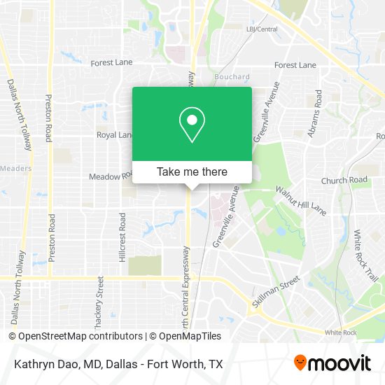 Kathryn Dao, MD map