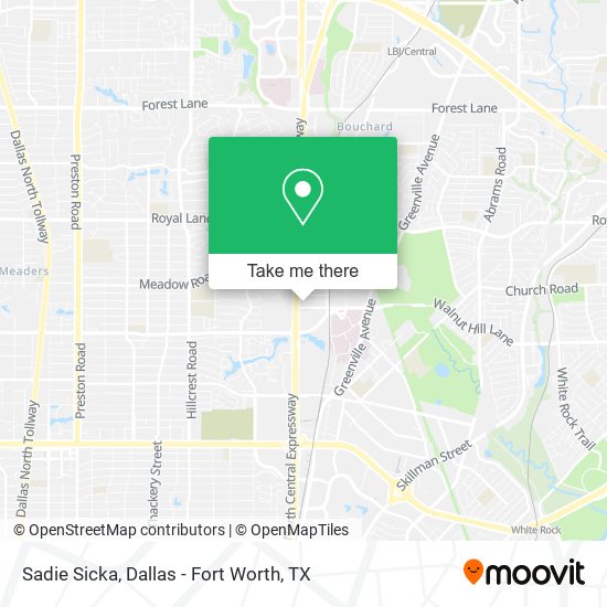 Sadie Sicka map