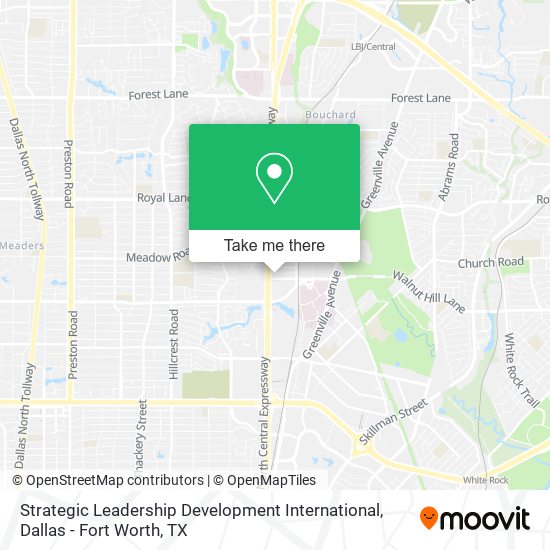 Strategic Leadership Development International map